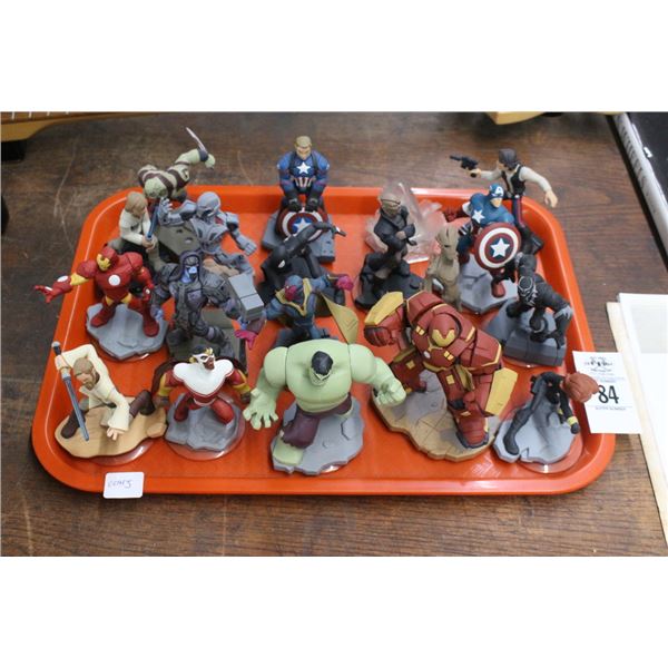 19-Marvel Gaming Figurine - 19 X $