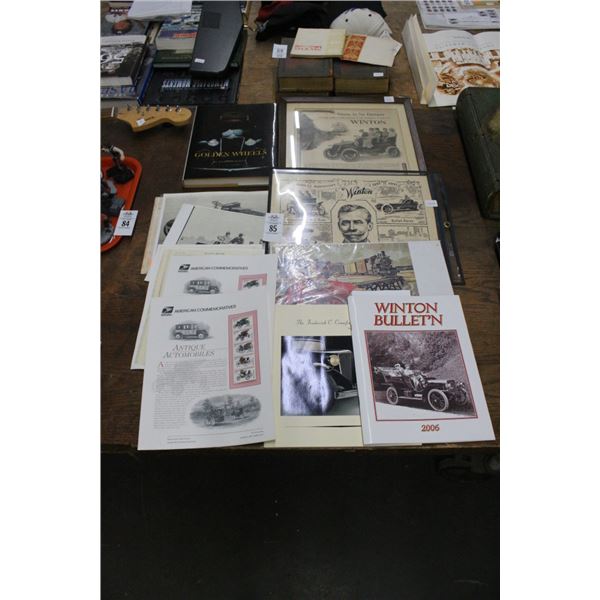 Antique Automobile Books, Memorabilia