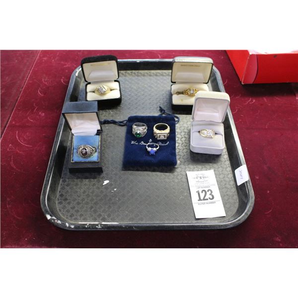 Asst. Men/Ladies Fashion Rings - 7