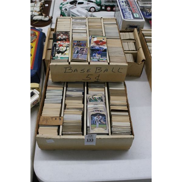 Sports Trading Cards - 3 Flats