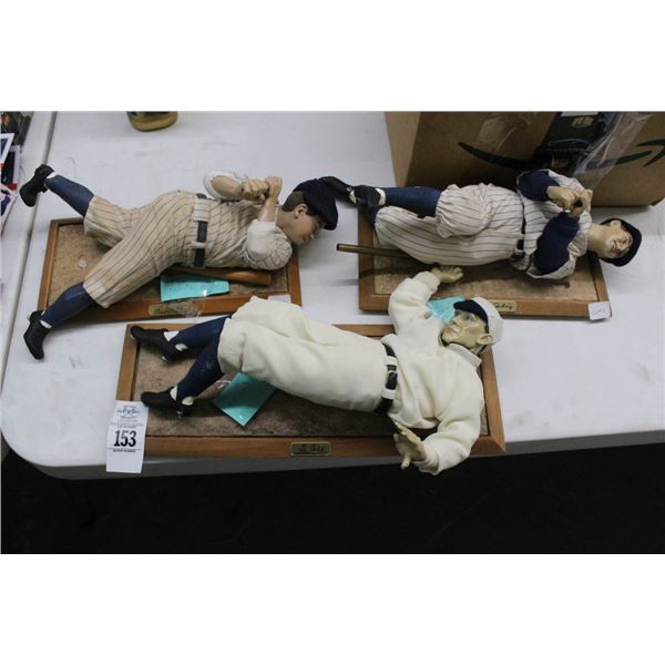 3-Ashton Drake Legend Series Gerick, Ruth, Cobe Figurines - 3 X $