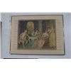 Image 1 : Framed Provincial Wall Art Scene - No Pane
