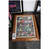 Image 1 : Framed Vintage Coca Cola Post Cards