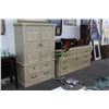 Image 1 : Stone Top Dresser w/Armoire Set