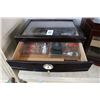 Image 2 : 5-Mocha Cigar Humidor w/Some Accessories