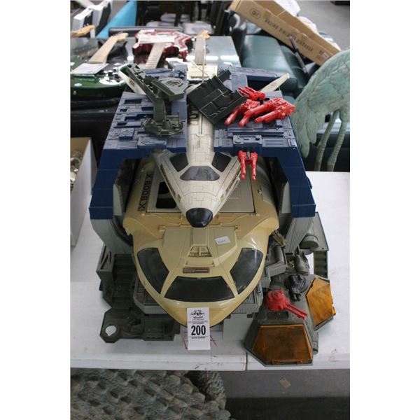 GI Joe Battleship Accessories w/Space Shuttle