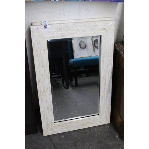 Beige Tile Decorator Mirrors - Pair - No Shipping