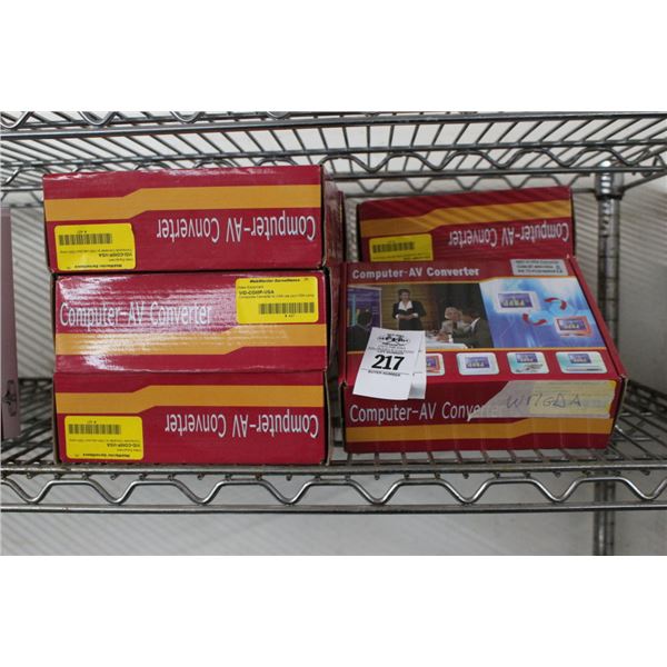10-Computer AV Converters - 10 X $