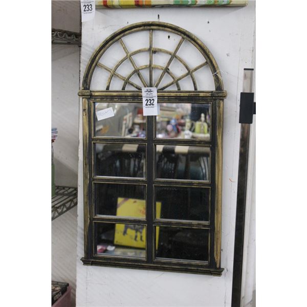 Window Style Wall Mirror - No Shipping