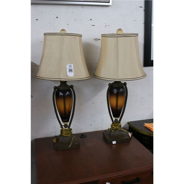 Urn Style Lamps - Some Damage