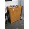 Image 1 : Oak Style 4 Drawer Chest