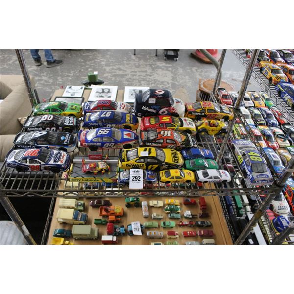 20-Die Cast Collector Race Cars - 20 X $