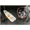 Image 1 : Sunny Suzy Child Ironing Board, Alum. Child Kitchenware, Basket