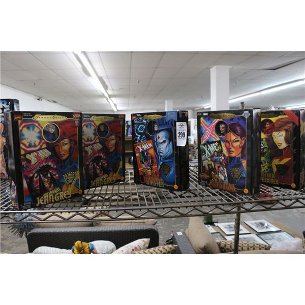 5-Xmen Collector Figurine in Box - 5 X $