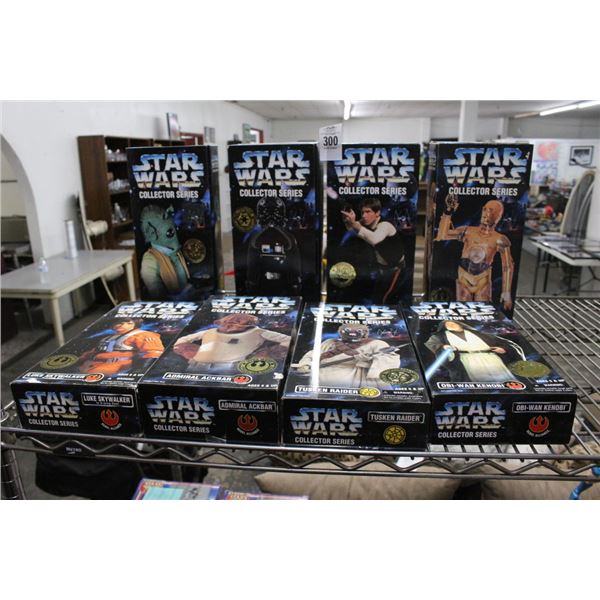 8-Star Wars Collector Figurine in Box - 8 X $