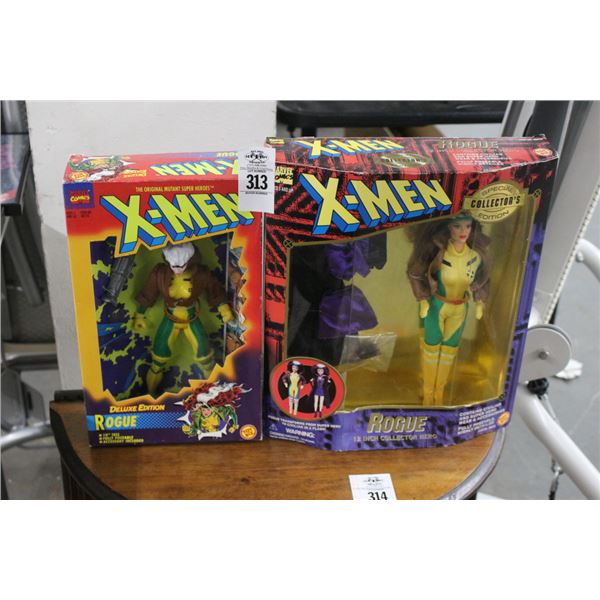 2-Xmen Action Figurines In Box Rogue - 2 X $