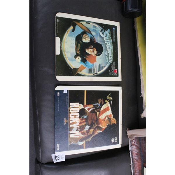 MGM Vintage Disc Rocky 4, Superman w/Christopher Reed