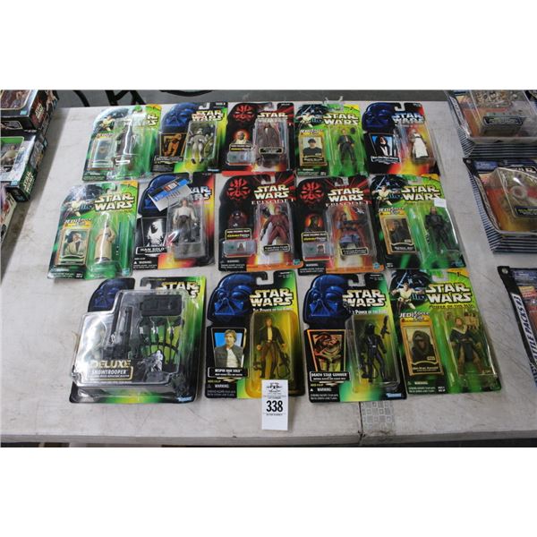 14-Star Wars Collector Figurines - 14 X $