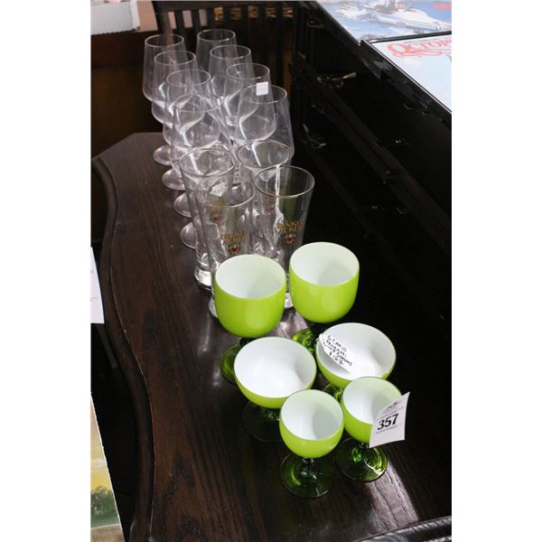 Stem Glasses, Pilsners, Maretti Lime Stems