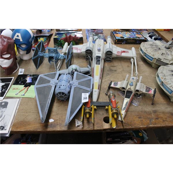 Star Wars Battleship Xwing Viper, Dark Side Fighter Models - 6