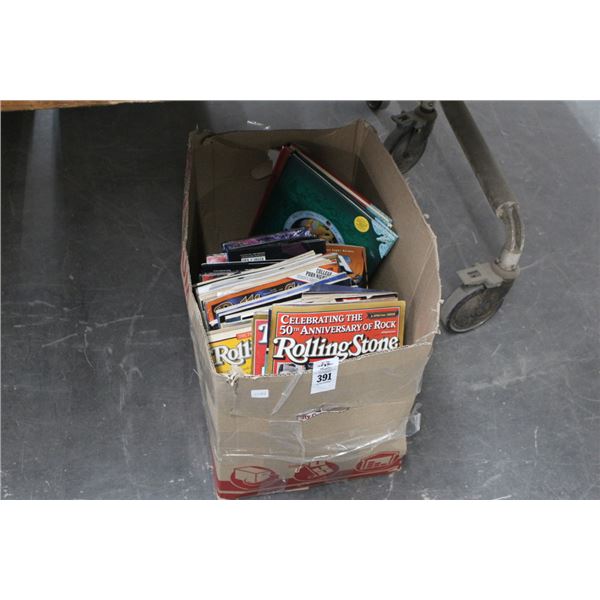 Rolling Stone Collector Magazines, Collector Comic Books, Monsterology Books