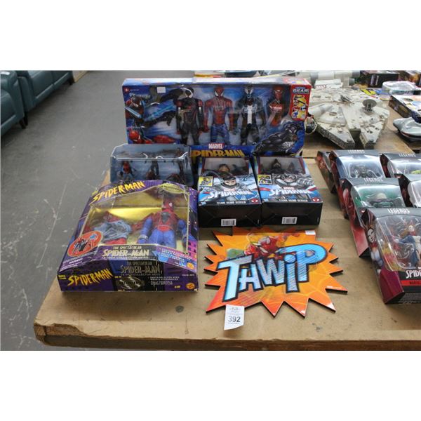 6-Spiderman Figurine Set/Promotion - 6 X $