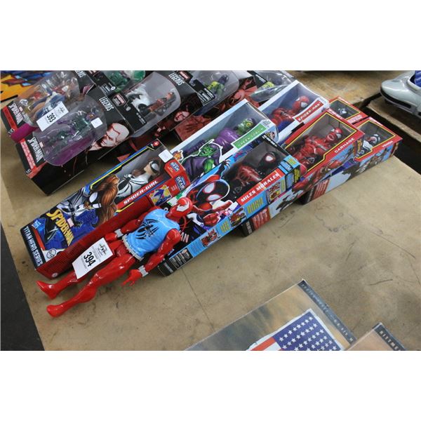 8-Spiderman Titian Heroe Series - 8 X $