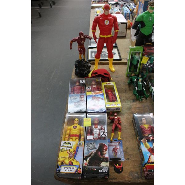 Flash Figurines 6 In Box - 4 Loose, Mask