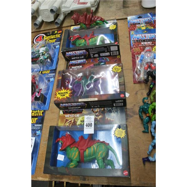 4-Masters of the Universe Figurines - 4 X $