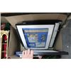 Image 3 : What Not Box w/Cast Toy Soldiers, Asst. Home Goods, Photo Frames, Albums - 2 Boxes