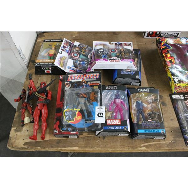 11-Asst. Super Heroe Figurine/Set - 11 X $