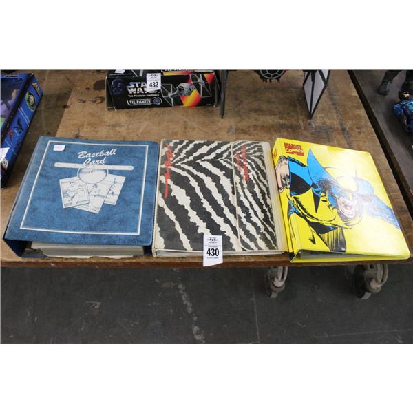 Supr Heroe/Movie Trading Card Albums - Some Autographed - 3