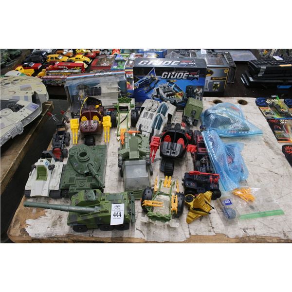 Asst. GI Joe Tanks, Battleships - ALL