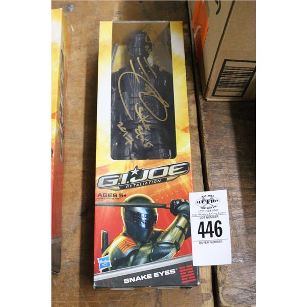 GI Joe Snake Eye Retaliation Figurine in Box