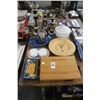 Image 1 : Graduating Candlestands, Cast Muffin Pan, Heated Decanter, Table Items, Cutboard