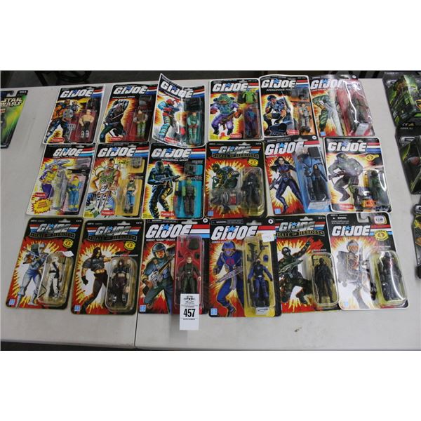 18-GI Joe Collector Figurines - 18 X $