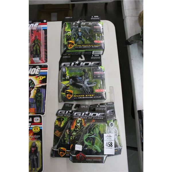 5-GI Joe Rise of Cobra Figurines - 5 X $