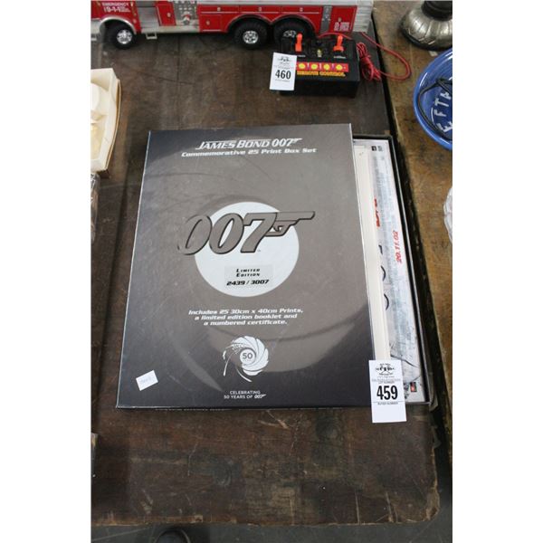 James Bond 007  Commemorative 25 Print Boxed Set Limited -  2439/3007