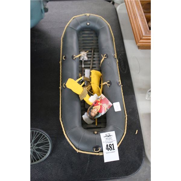 Vintage WWII Inflatable Dragon Model