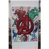 Image 1 : Comic Action Figuries Wall Art