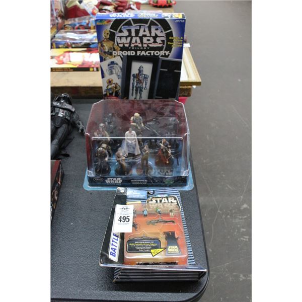 4-Star Wars Figurine Set - 4 X $