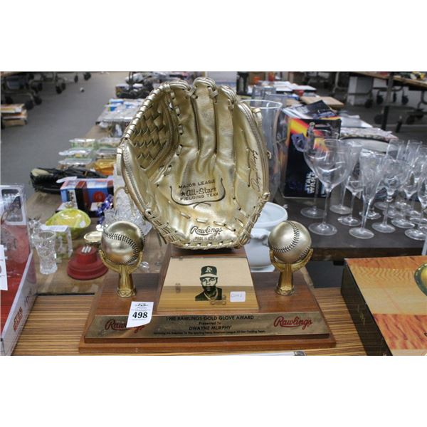 1980 Rawlings Golden Glove Award Dwayne Murphy