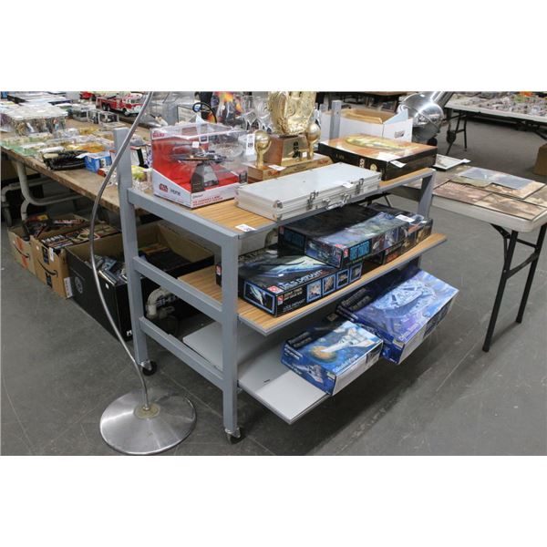 3 Tier Merchandising Cart