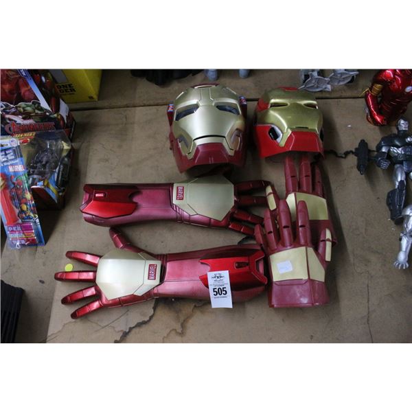 Iron Man Gloves 4 w/Masks - 2