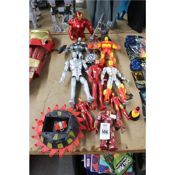 Asst. Loose Ironman Figurines 9, Accessories