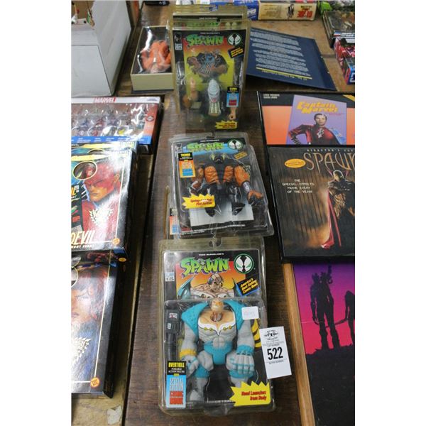 6-Spawn Figurines - 6 X $