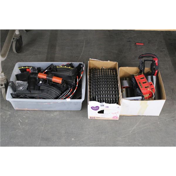 Trains, Accessories - 3 Boxes