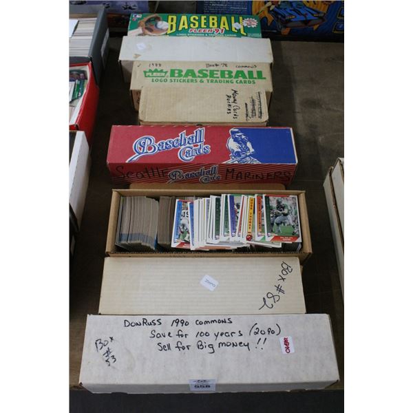 Sports Trading Cards - 8 Sleeves