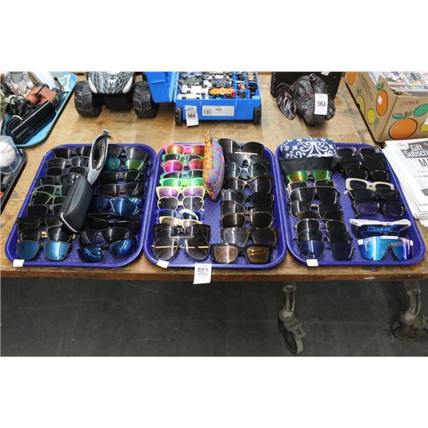 Large Lot of Fashion Sunglasses