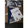 Image 1 : Don Madenly Autographed Sports Trading Card Book, Yankees  Y2K  Banner
